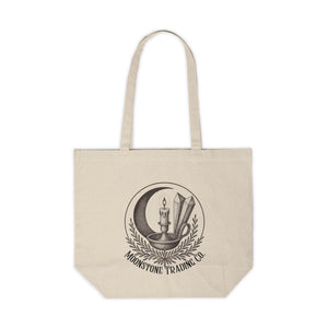 Logo Canvas Shopping Tote- LG