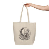 Logo Canvas Shopping Tote- LG